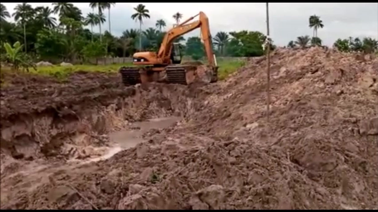 Construction of Irrigation-Fish Pond on SCIM Farm